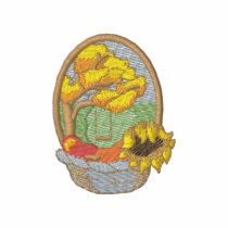 Fall Basket embroidered shirts