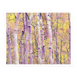Fall Birch Poster