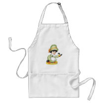 Fall Birds aprons