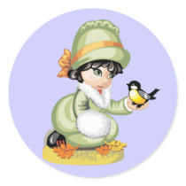 Fall Birds stickers