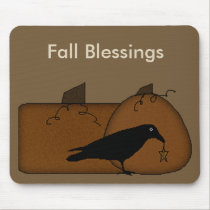Fall Blessing Mouse Mad mousepads