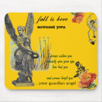 Fall blessing Mousepad by JustAGal Fall blessing Mousepad