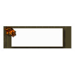 Fall Bounty Cornucopia Thanksgiving Placecard Business Card