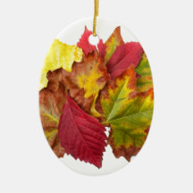 Fall bouquet christmas tree ornaments