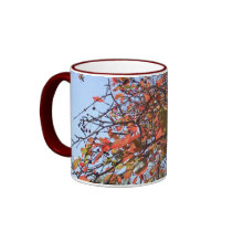 Fall Branches mugs by litabug Fall Branches mugs