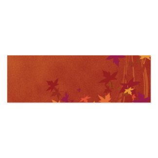 Fall Breezes Thanksgiving Placecard profilecard