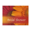 Fall Bridal shower Postcard by perfectpostage Fall Bridal shower Postcard