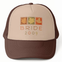 Fall Bride 2009 hats
