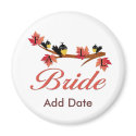 Fall Bride Favors and Apparel magnet