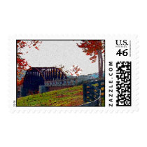 Fall Bridge postage by dbuckman Fall Bridge postage