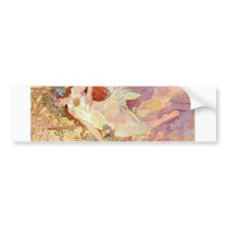 Fall by Mucha bumper stickers