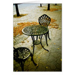 Fall Cafe Patio 02 Card
