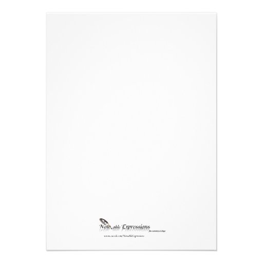 Fall Cala Lily Bouquet Personalized Invite