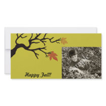Fall Celebration Photo Card photo cards by partypassion Fall Celebration Photo Card photo cards