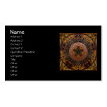 Fall Celtic Knot Circle Business Cards