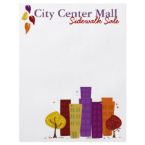 Fall Cityscape flyers