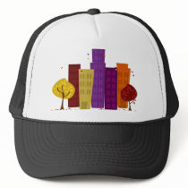Fall Cityscape hats