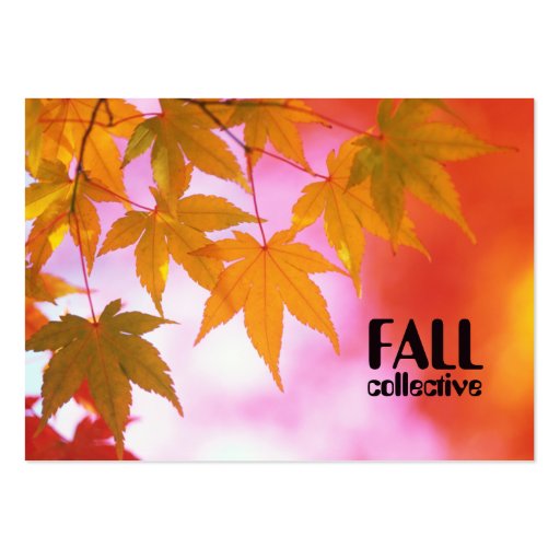 Fall Collective Chubby Business Cards