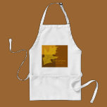 Fall Color Block Wedding aprons
