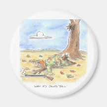 Fall Color Refrigerator Magnet