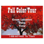 Fall Color Tour Halloween Event  Fall Event Flyer