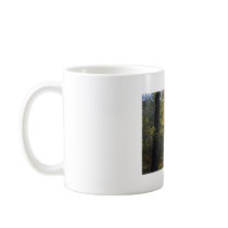 Fall Color Trail White Mug by MichelleLThompson Fall Color Trail White Mug