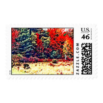 Fall Colors in New England Stamps