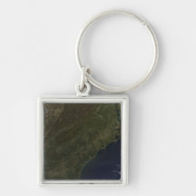 Fall colors in the southeastern United States Key Chain