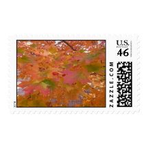 Fall Colors Postage Stamps