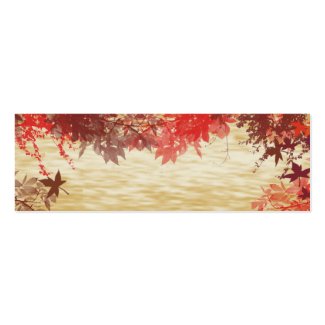 Fall Colors: Thanksgiving Placecard profilecard