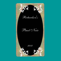 Fall Colors Wine Label labels