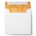 Fall Custom Envelope | Orange Leaf envelope