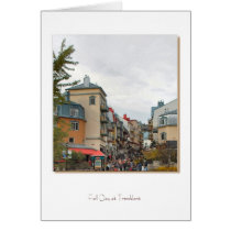 Fall Day at Tremblant Quebec cards