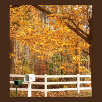 Fall Day canvas print posters