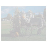 Fall display, scarecrows custom letterhead