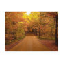 Fall Drive Color Tour Postcard