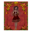 Fall Fairy Design 2 - Fantasy Print