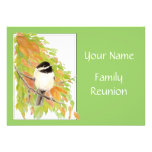 Fall, Family Reunion Invite, Nature, Bird