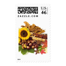 Fall Feelings Postage Stamps