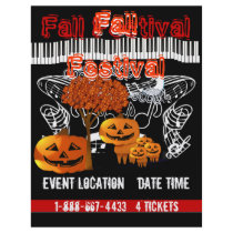 Fall Festival Halloween Event or Fall Event Flyer