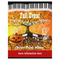Fall Festival Halloween Event or Fall Event Flyer