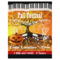 Fall Festival Halloween Event or Fall Event Flyer by samack Fall Festival Halloween Event or Fall Event Flyer