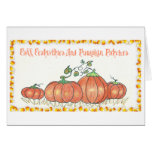 Fall Festivities And Pumpkin Patches Holiday Card