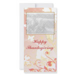 Fall Filigree Photo card,