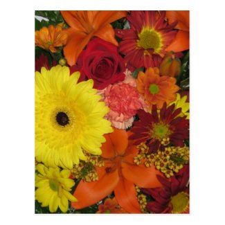 Fall Floral Post Cards