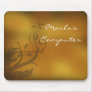 Fall Floral Vines/Leaves Customizable Mousepad