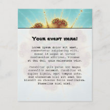 Fall Flower - Fractal Art Custom Flyer