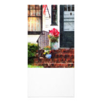 Fall Flowers in Fancy Pots Photo Card