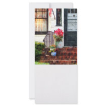 Fall Flowers in Fancy Pots Rack Card