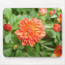 Fall Flowers Mousepad